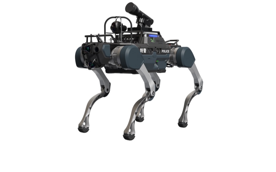 Deep Robotics X30 — промышленный четвероногий робот с тепловизионной PTZ-камерой